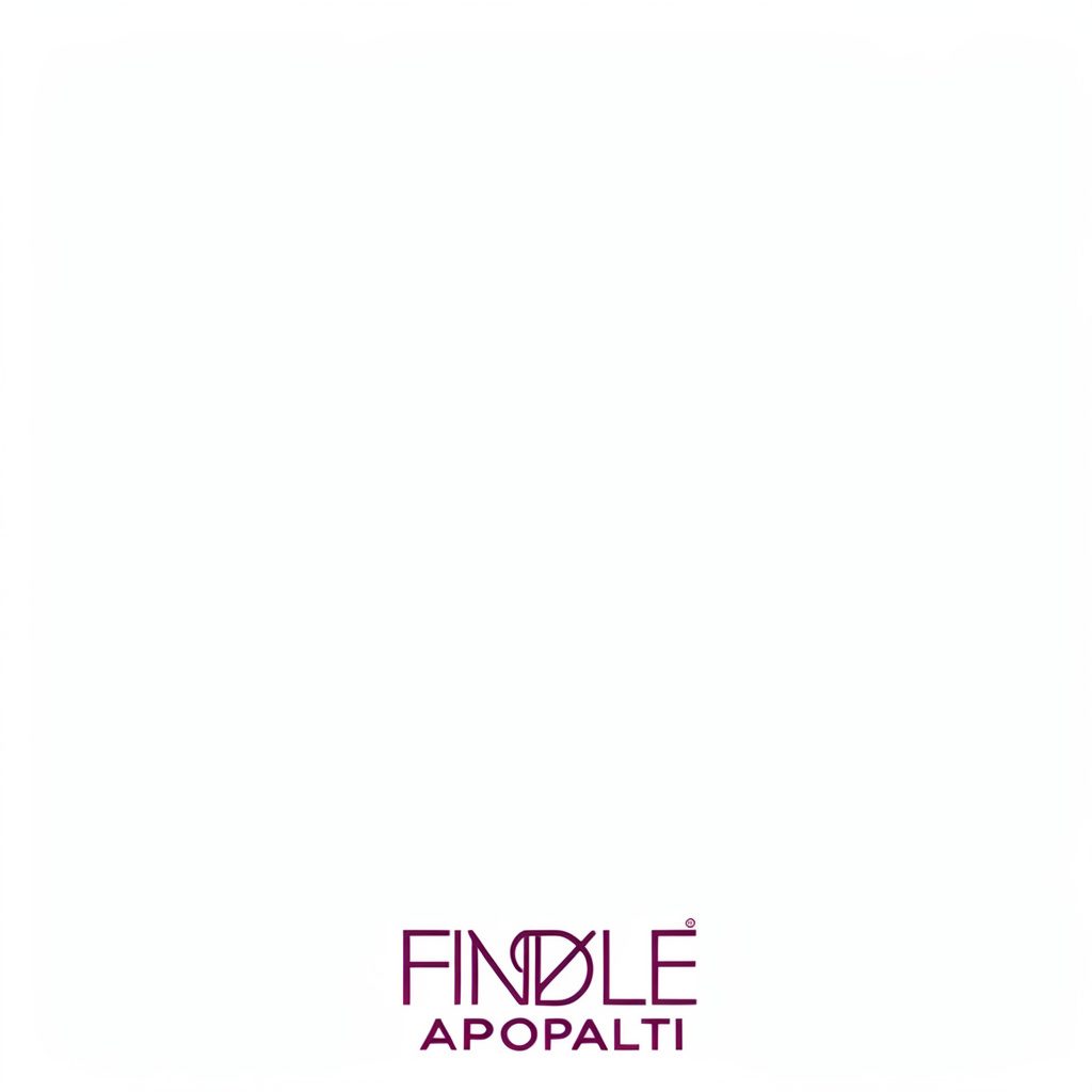 Logo circolare blu navy con cornice magenta e scritta bianca